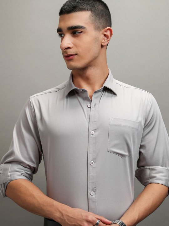 Premium Burgundy Formal Shirt - Image 4
