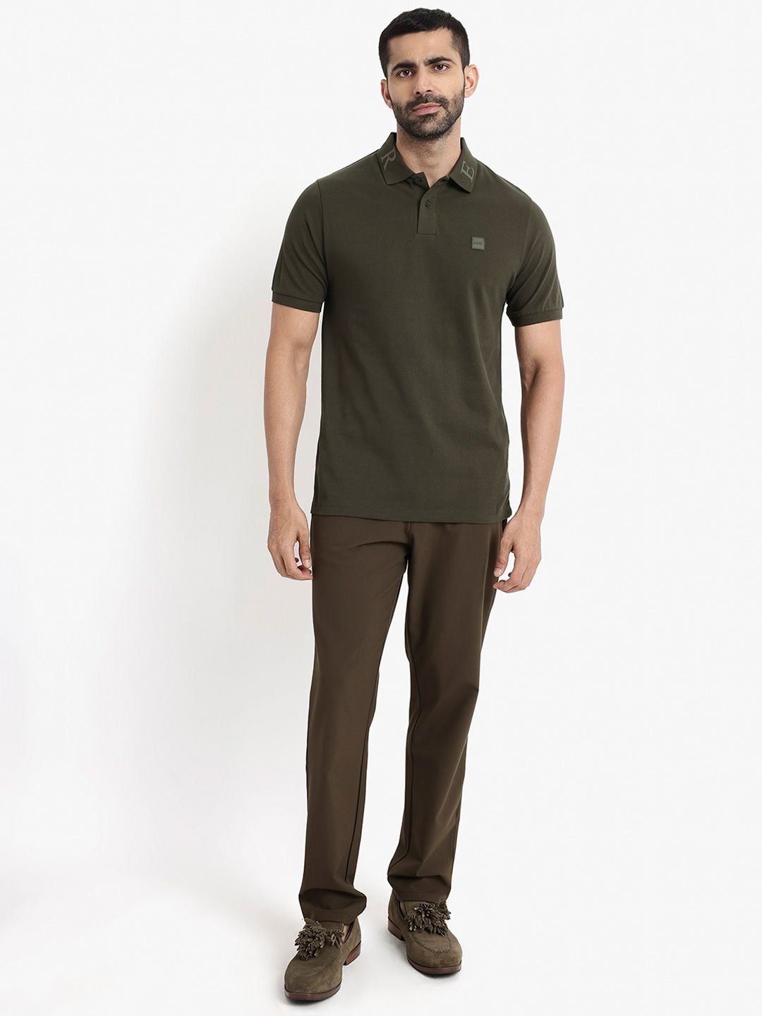 Classic Polo Shirt - Olive Green