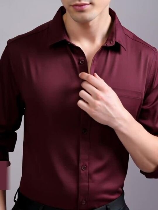 Premium Burgundy Formal Shirt