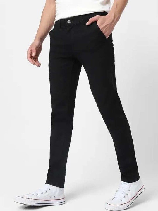 Slim Fit Jeans - Black - Image 3