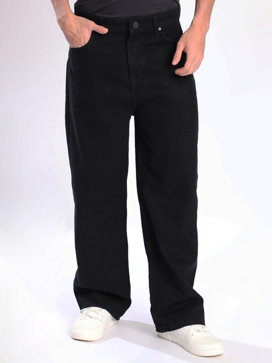 Wide Leg Pants - Black