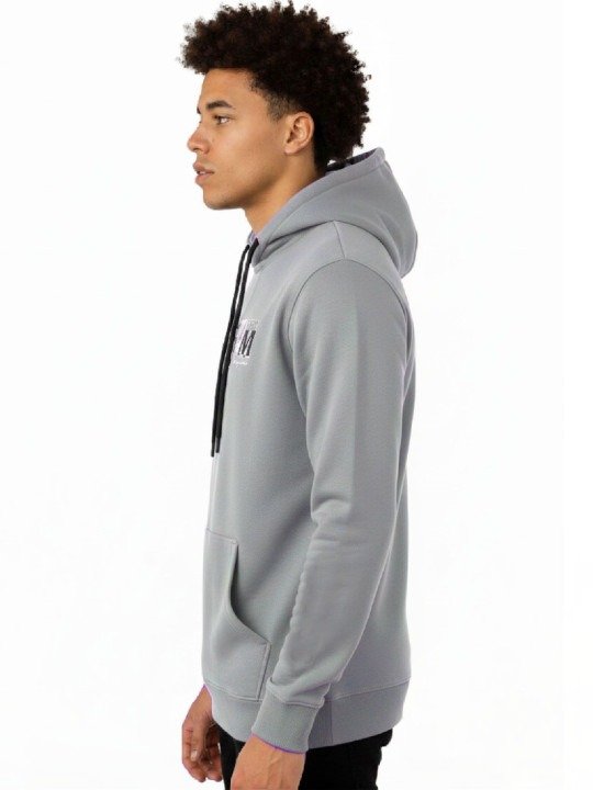 Dream Graphic Pullover Hoodie - Grey - Image 3
