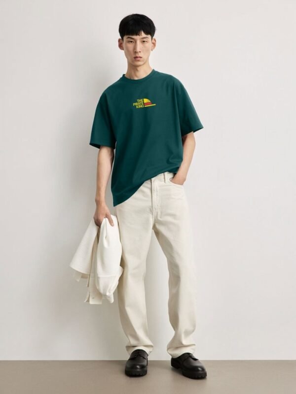 The Pirate King" Graphic T-Shirt - Forest Green