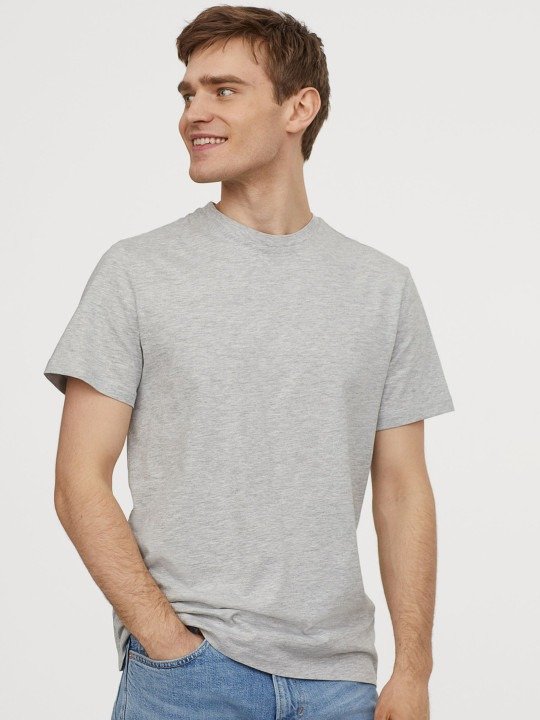 Relaxed Crew Neck T-Shirt - Butter Yellow - Image 4